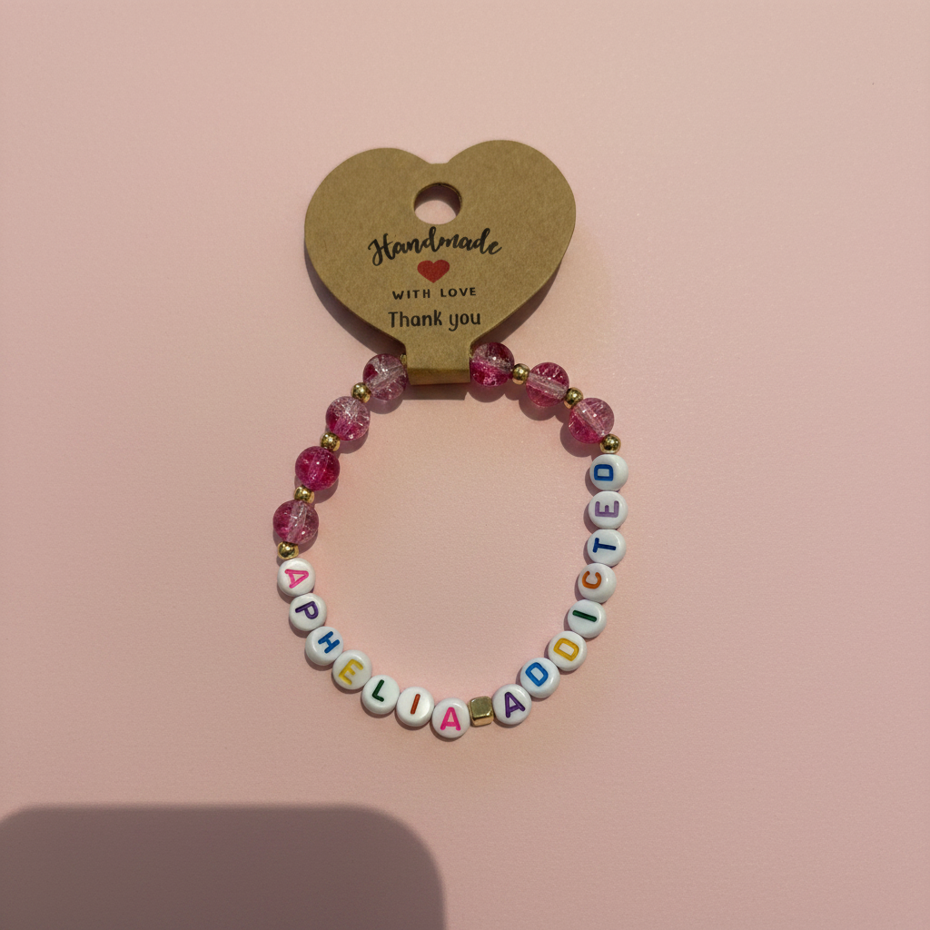 Aphelia Addicted Bracelet - Pastel Pink Background